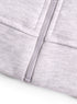 Grey kids SW - Zipper - Khotwh